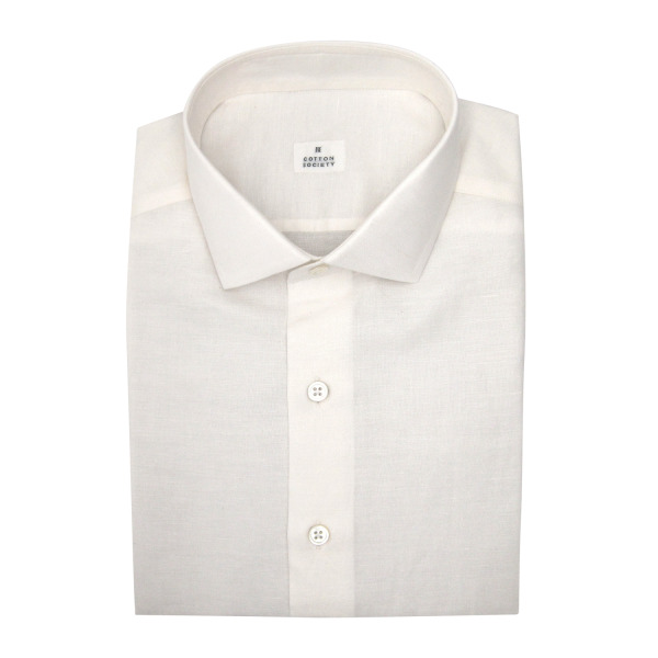 Chemise homme Chambray Japonais Uni Blanc