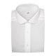 Chemise homme Popeline Uni Blanc