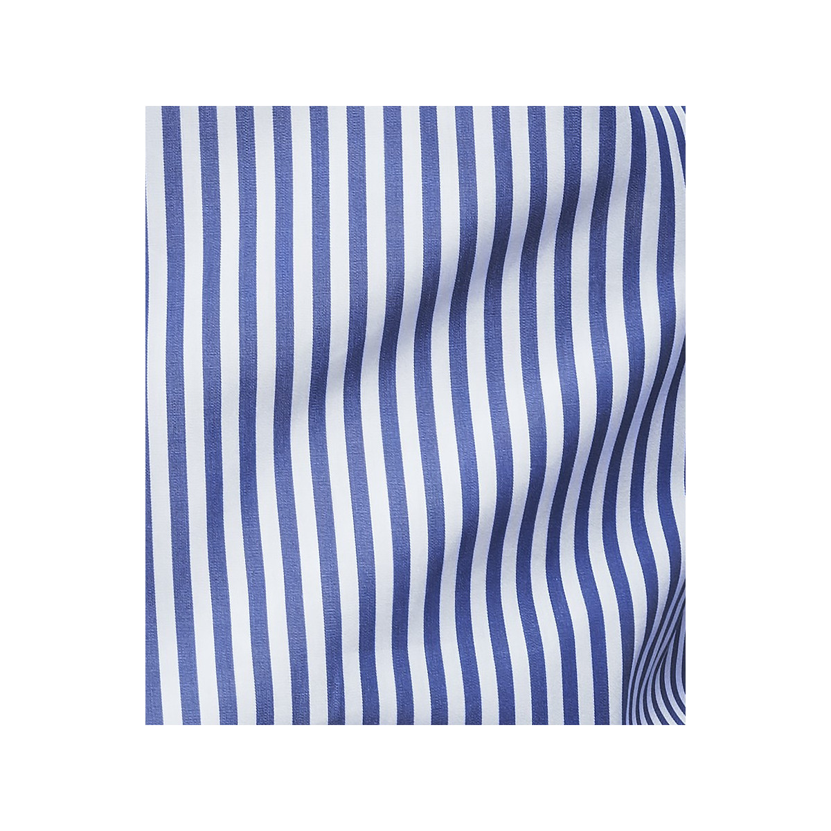 Chemise Popeline Rayée Bleue