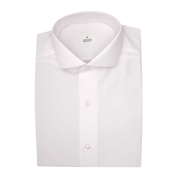 Chemise homme Twill Uni Blanc