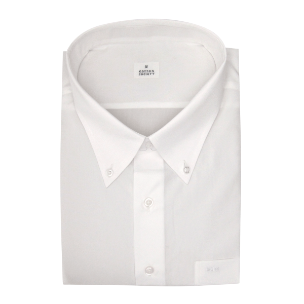 Chemise homme Popeline Uni Blanc