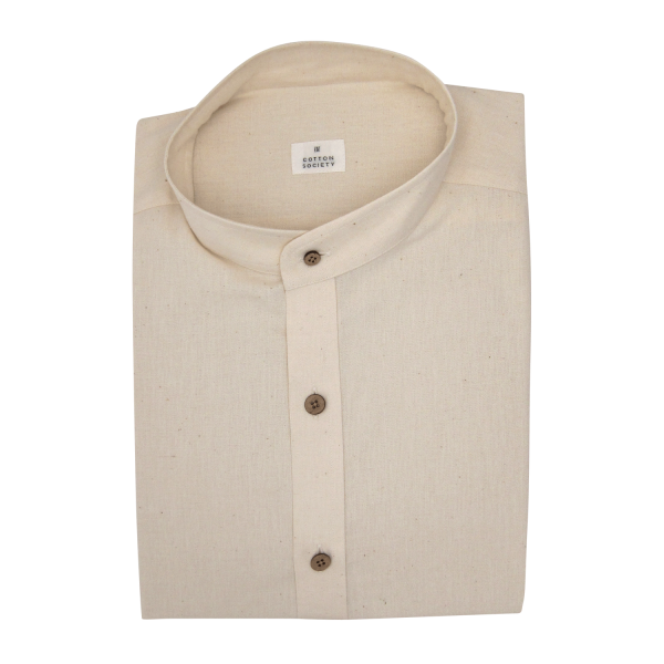 Chemise homme Chambray Japonais Uni Blanc