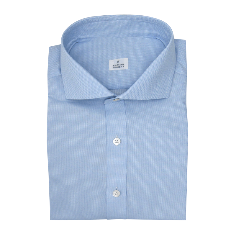 Chemise homme Oxford Uni Blanc