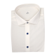 Chemise homme Popeline Uni Blanc et Cassé