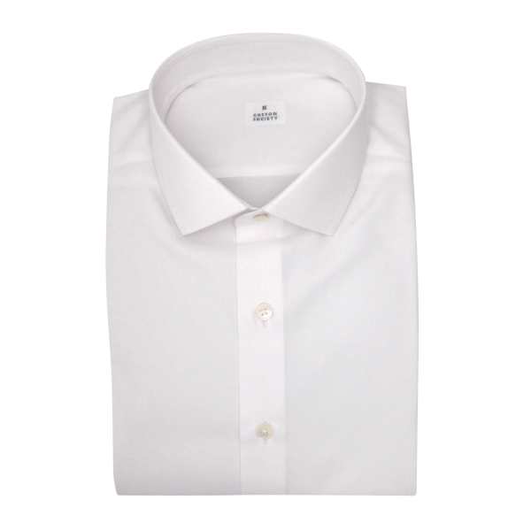 Chemise homme Twill Uni Blanc