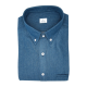 Chemise homme Chambray Uni Bleu