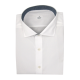 Chemise homme Popeline Uni Blanc