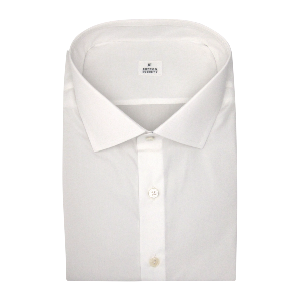 Chemise homme Popeline Uni Blanc