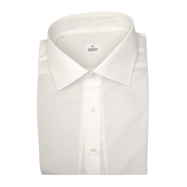 Chemise homme Popeline Uni Blanc