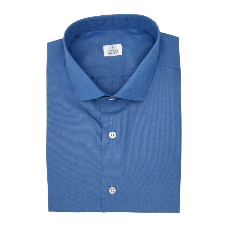 Chemise homme Popeline Rayé Bleu