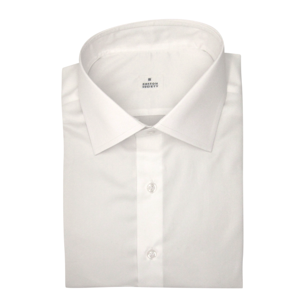 Chemise homme Twill Uni Blanc