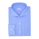Chemise homme Pin-point Uni Bleu