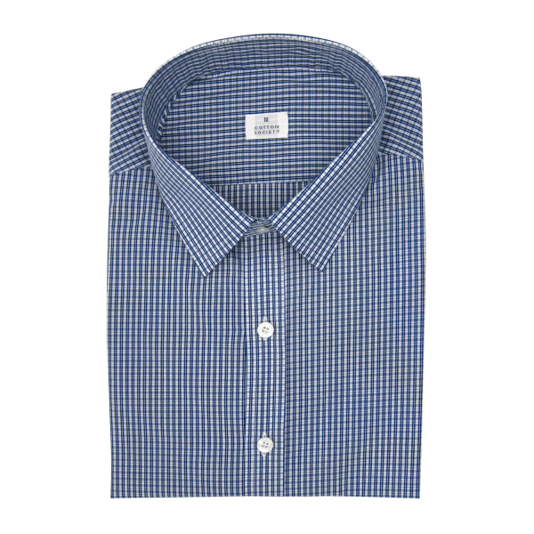 Chemise homme Popeline Uni Bleu