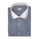 Chemise homme Popeline Rayé Bleu