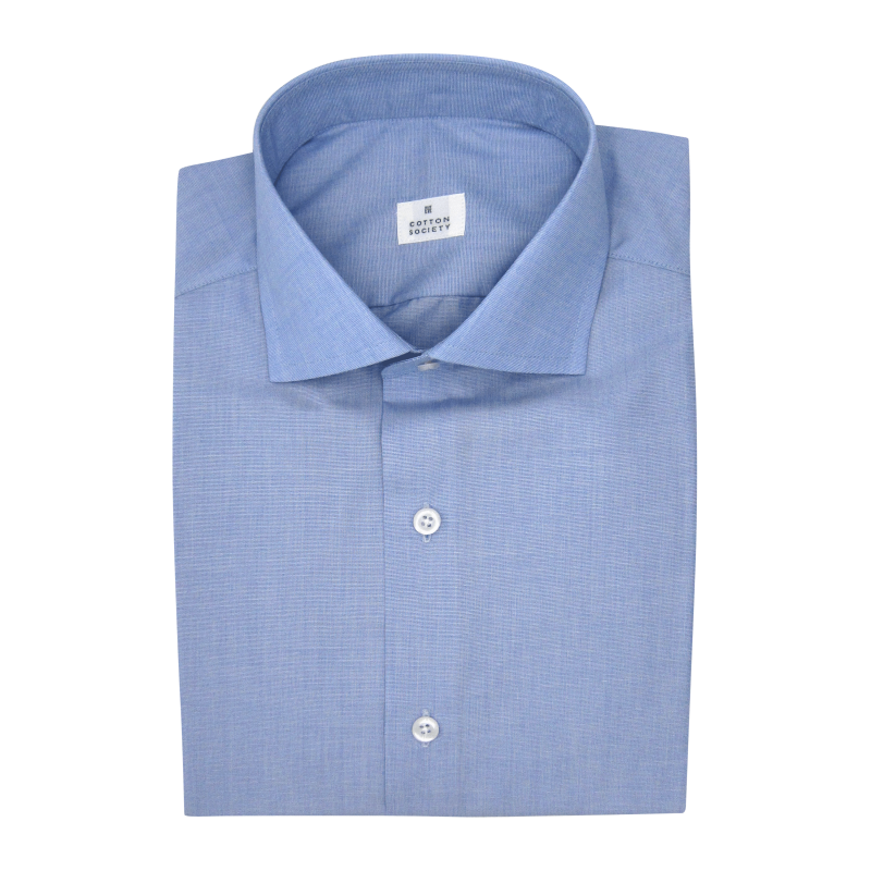 Chemise homme Popeline Uni Blanc