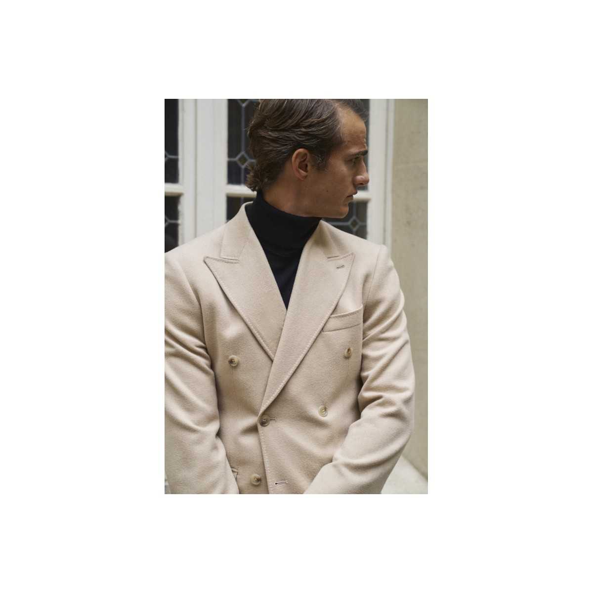 Veste Beige en poils de chameau