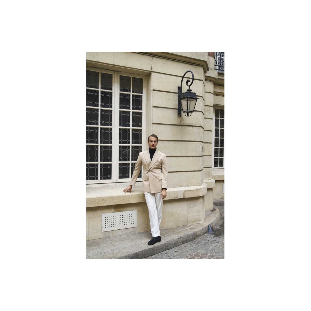 Veste Beige en poils de chameau