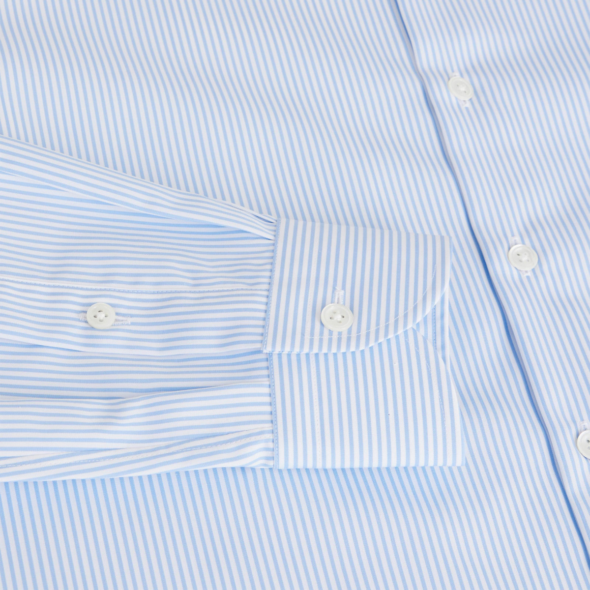 Chemise homme Popeline Rayé Bleu