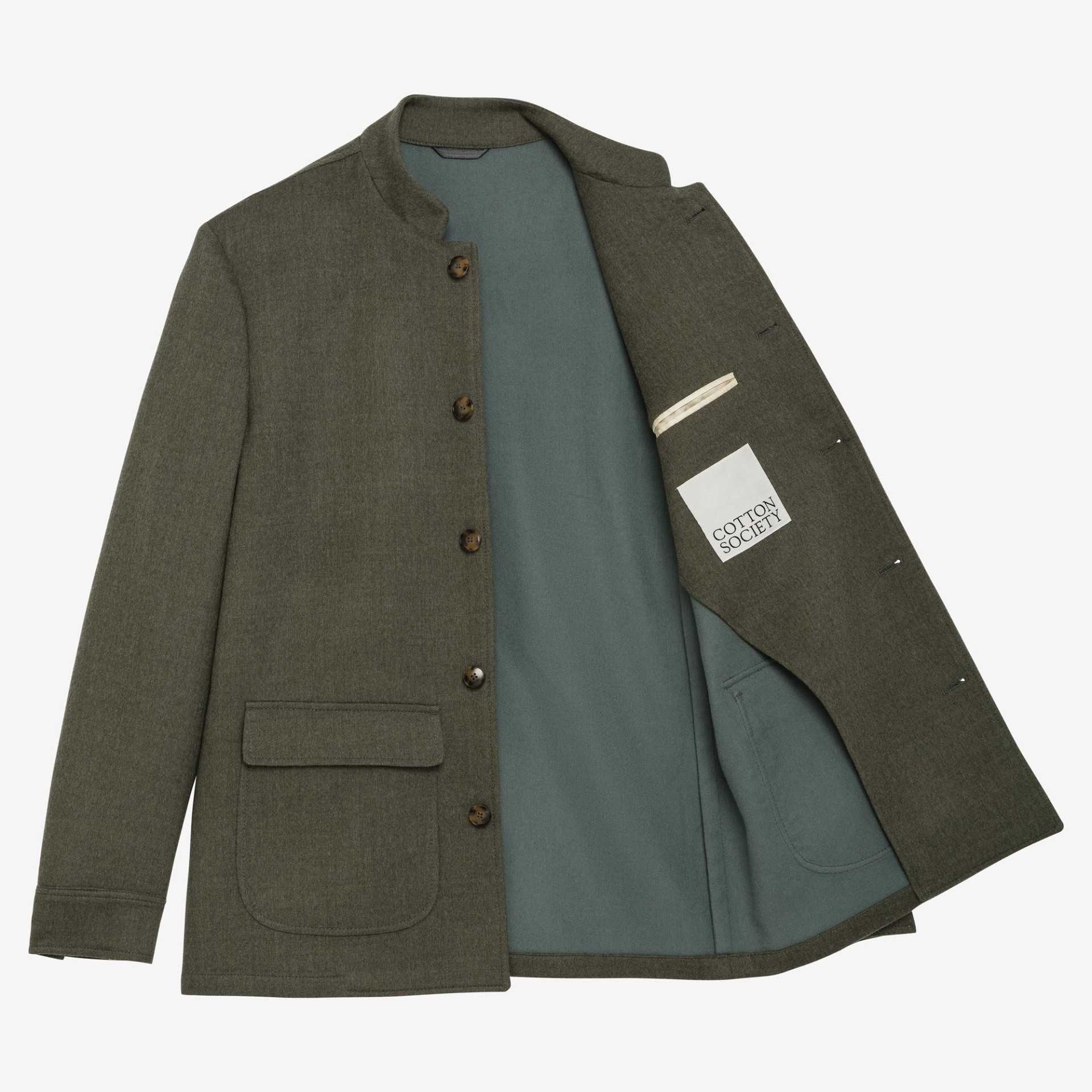 Veste artiste laine double face Loro Piana déperlante