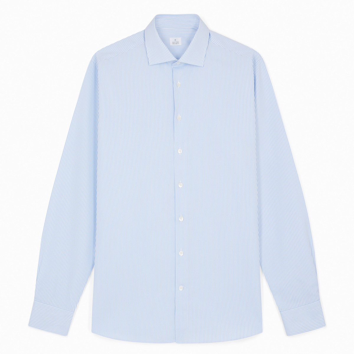 Chemise homme Popeline Rayé Bleu