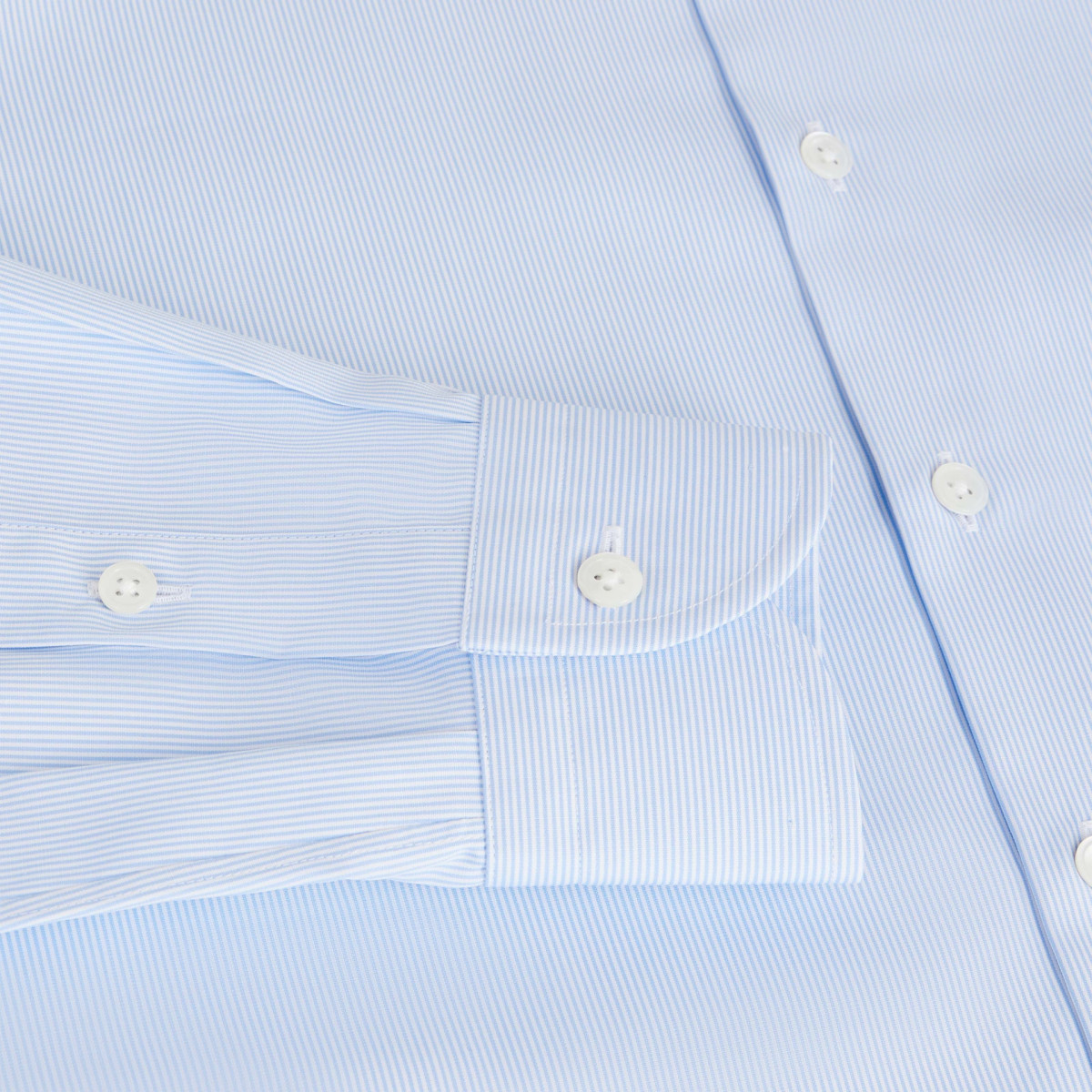 Chemise homme Popeline Rayé Bleu