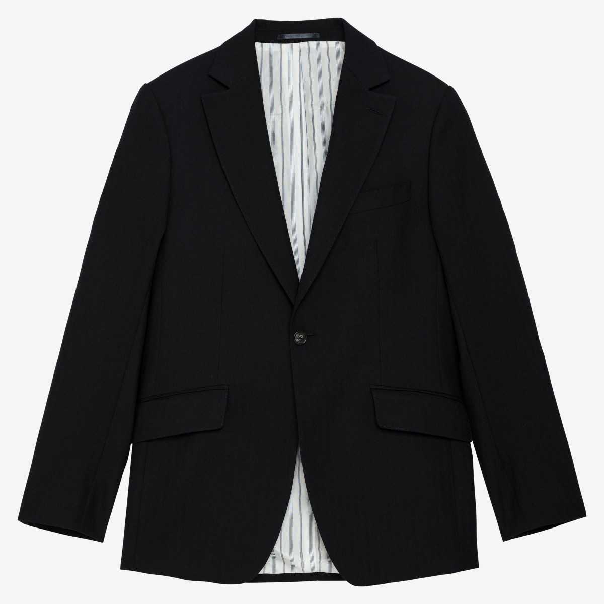 Costume marine chevrons Standeven 340g cran parisien