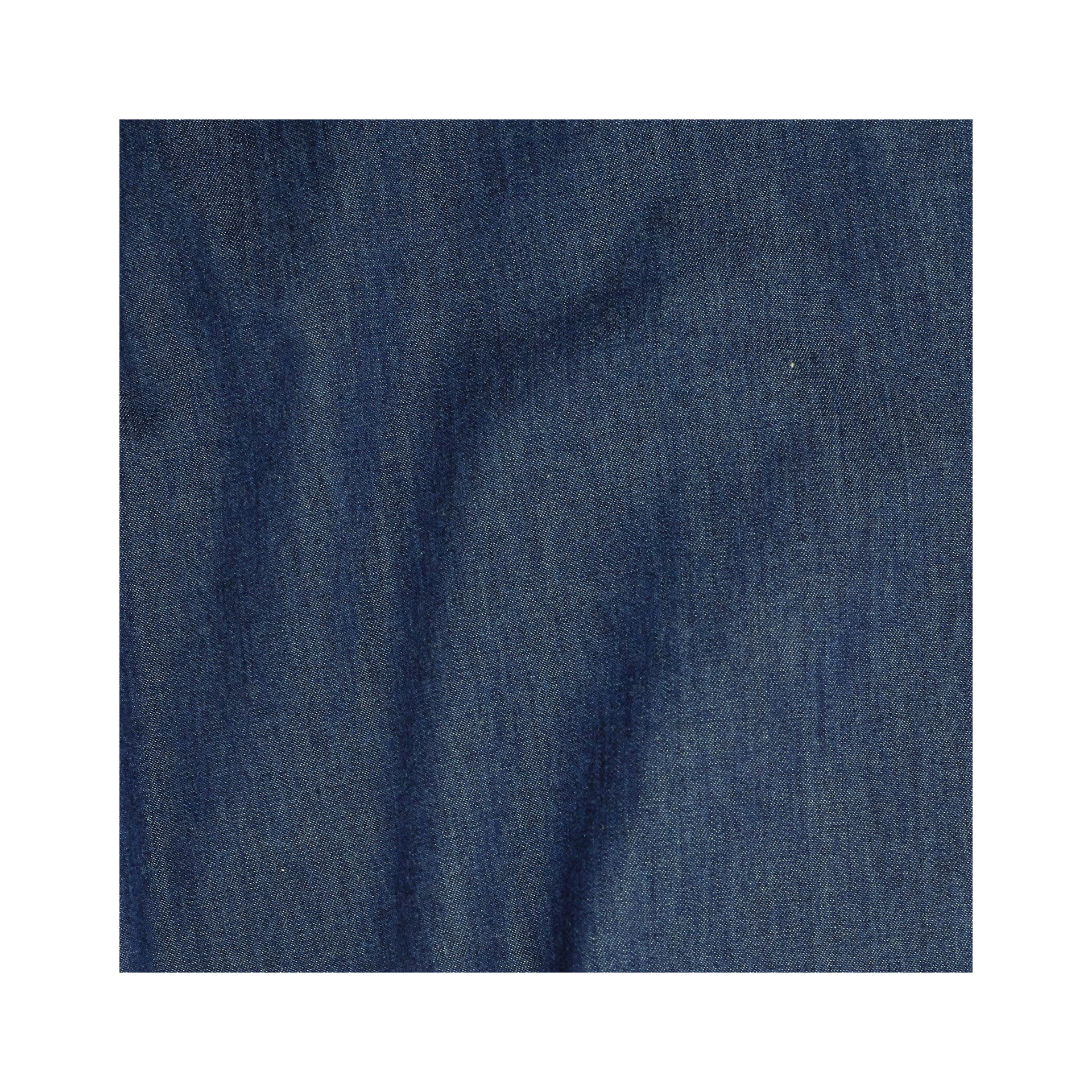 Chemise homme Jean Uni Bleu