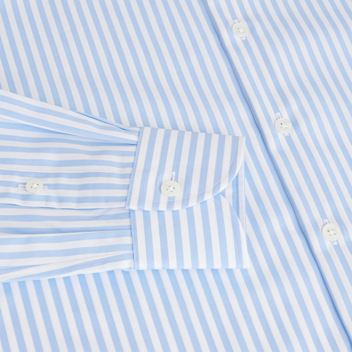 Chemise homme Popeline Rayé Bleu