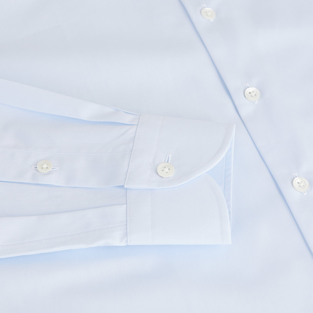 Chemise homme Popeline Uni Bleu