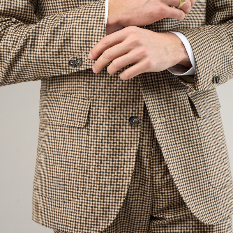 Veste à motif Guncheck