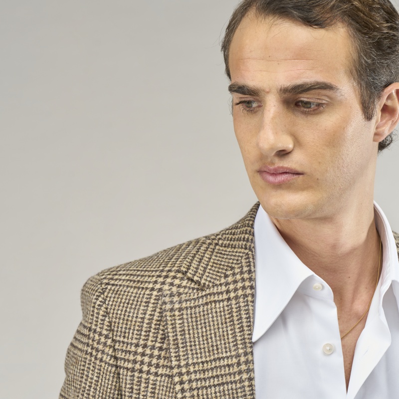 Veste Tweed Prince de Galles