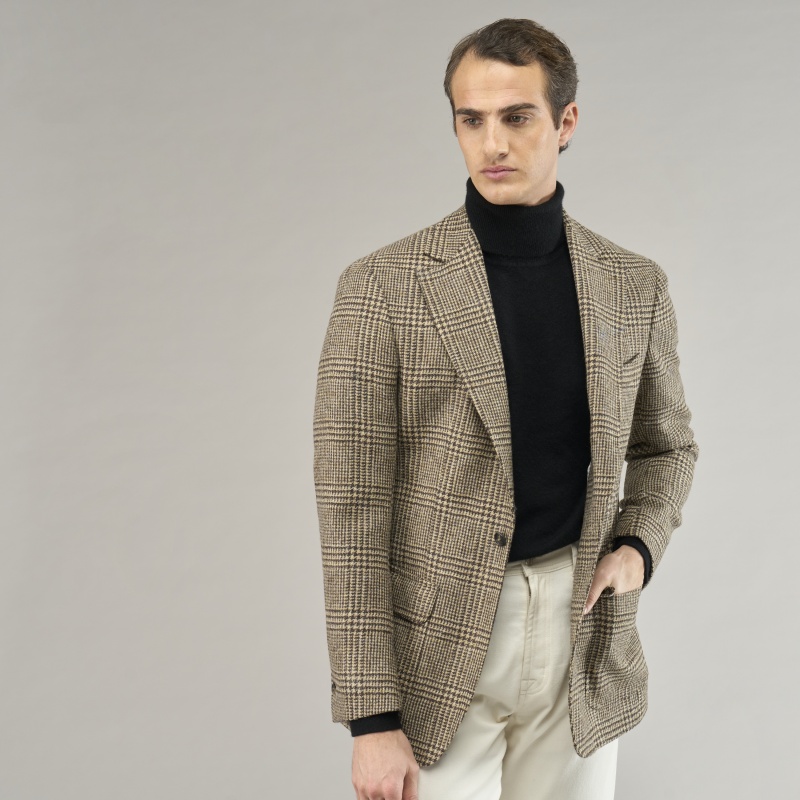 Veste Tweed Prince de Galles