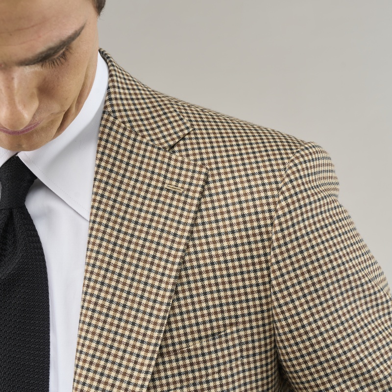 Veste à motif Guncheck