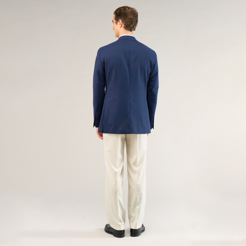 Veste sport bleu marine Fresco Lite 3 plis | Blazer respirant homme