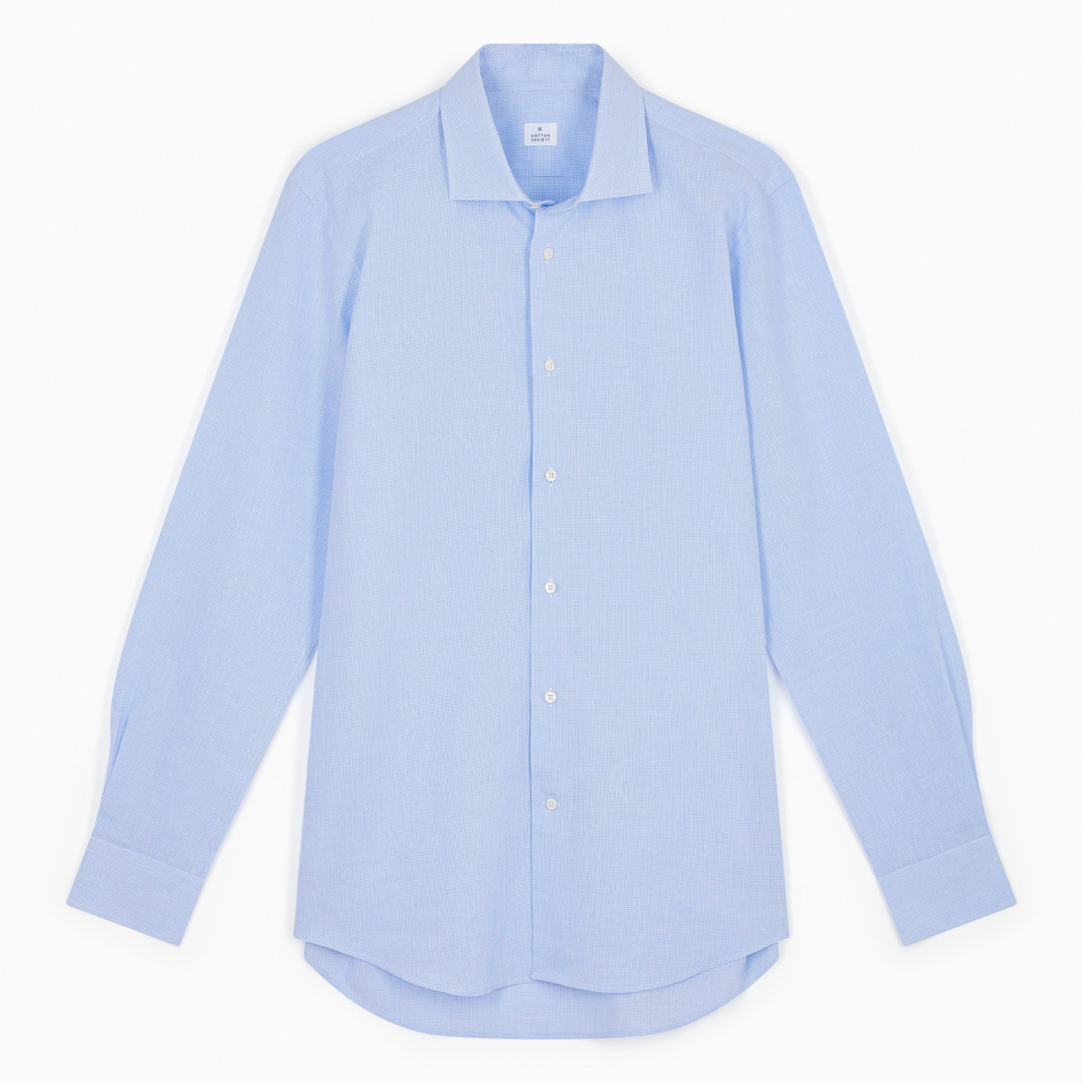 chemise-office-col-parfait-carreaux-bleu--blanc
