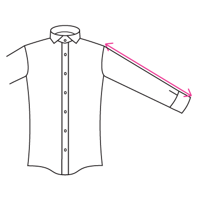 Mesure de la longeur de la manche